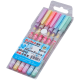 Pix cu gel multicolor cu capac 0.8 mm Curcubeu 6 buc